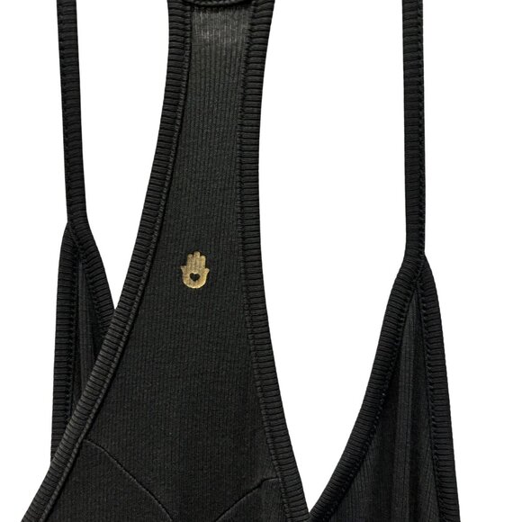 Spiritual Gangster Hamsa Jumpsuit Vintage Black Size M Relaxed Fit - Picture 7 of 10